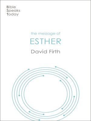 cover image of The Message of Esther
